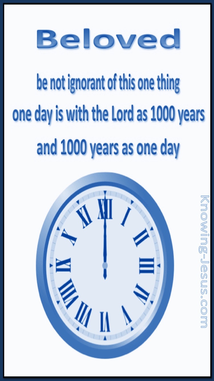 2 Peter 3:8 1000 Years Is As 1 Day (white)